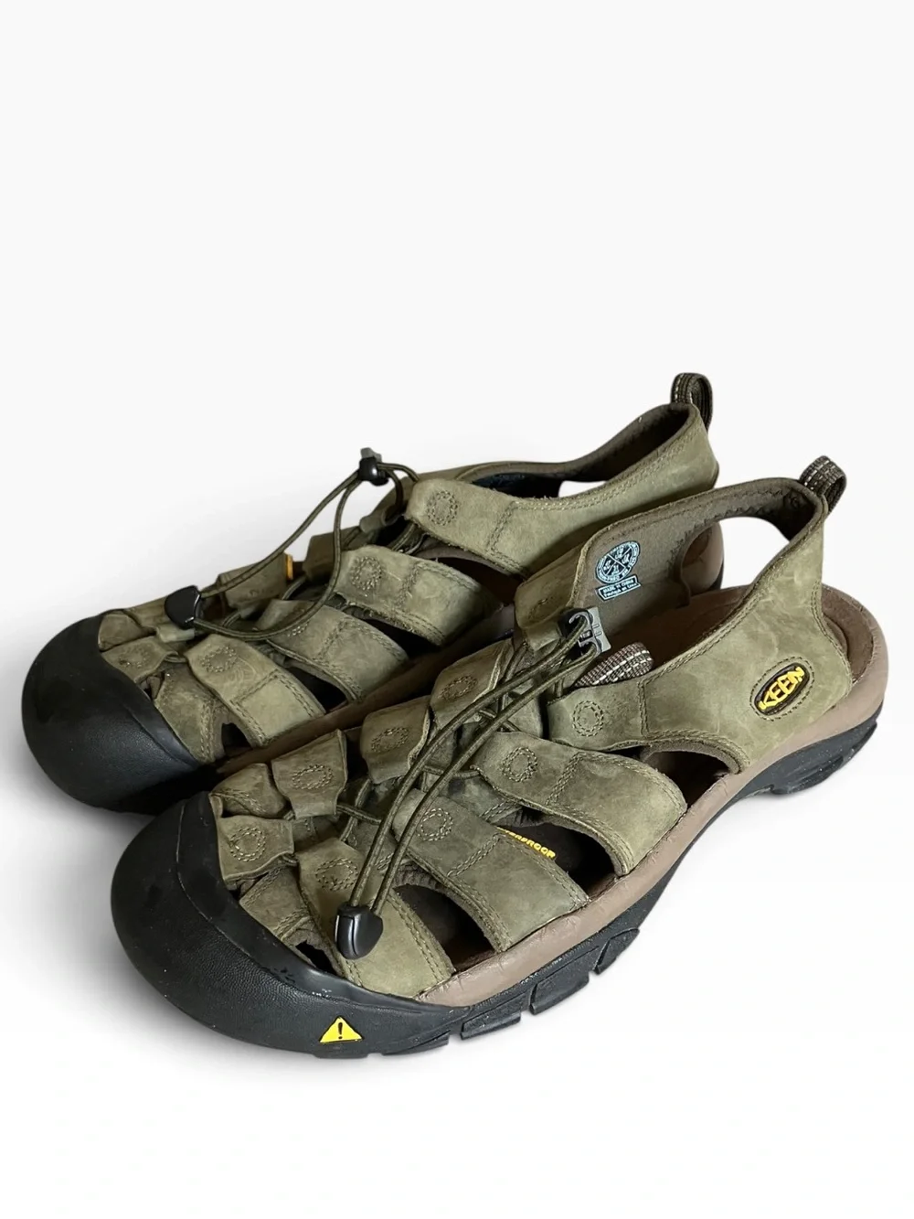 KEEN Sandals Men’s Newport Olive Green Waterproof Closed Toe 110220 SIZE 13